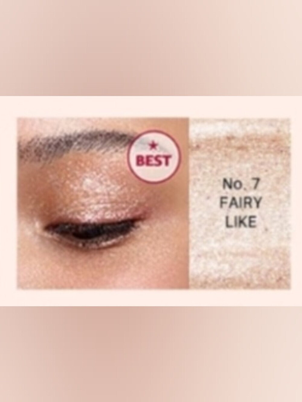 Colorgram Milk Bling Shadow Fairy Like Glitter Eyeshadow Exp 6/12/2026 🆕